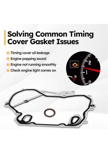 TCS46079 24435052 Kobalt Için Zamanlama Kapağı Contası Seti (Yurt Dışından)