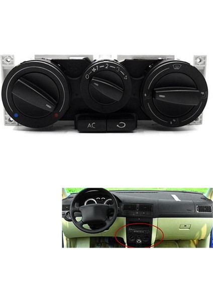 Ac Isıtıcı Iklim Kontrol Anahtarı Paneli 1J0-820-045-F 94-10 Için (Yurt Dışından)