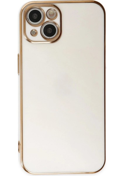 iPhone 14 Plus Kılıf Volet Silikon - Beyaz - NFND5313-7216