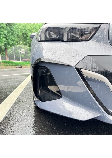 Araba Ayırıcı Spoiler Sis Farları Dekoratif Kapak Parlak Siyah (Yurt Dışından) fırsatları