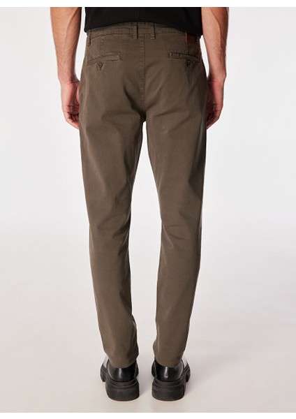 Normal Bel Dar Paça Haki Erkek Chino Pantolon F3WM-PNT902 indirimleri