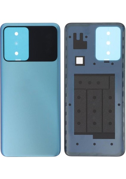 Xiaomi Poco X5 Mavi Arka Pil Kapağı Batarya Kapağı