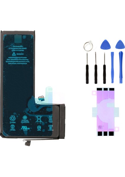 IPhone 11 Pro Uyumlu Batarya Pil Tamir Seti ve Pil Bandı