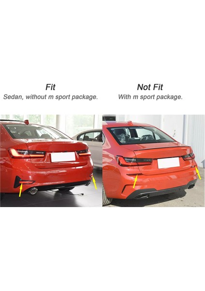 Arka Tampon Reflektörü Sol Sağ 3' G20 Için (Yurt Dışından) indirimleri