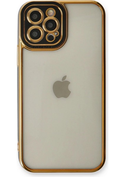 iPhone 12 Pro Kılıf Liva Lens Silikon - Siyah - NFND8305-1268