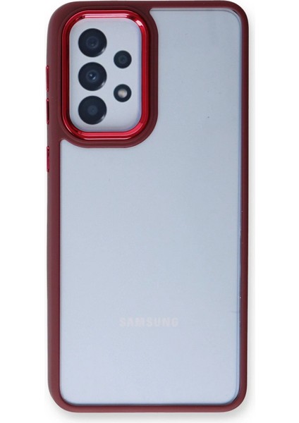 Samsung Galaxy A23 4g Kılıf Dora Kapak - Kırmızı - NFND9712-6073
