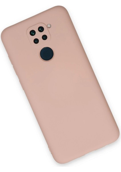 Xiaomi Redmi Note 9 Kılıf Nano Içi Kadife Silikon - Pudra - NFND5120-1721