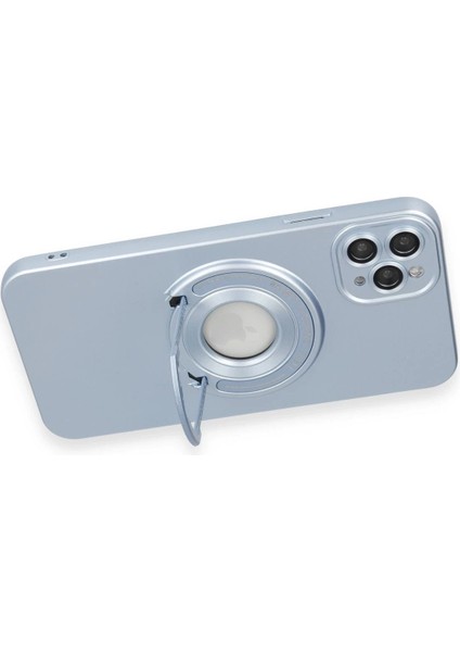 iPhone 12 Pro Max Kılıf Lukka Magneticsafe Kapak - Sierra Blue - NFND8975-4141