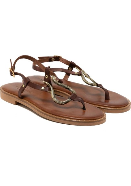 Kadın Sandalet 22082 Myconian 2025 Greek Sandal modelleri