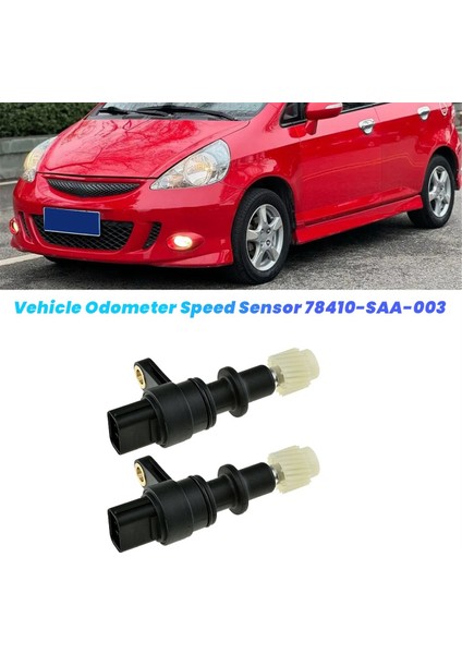 2 Adet Araba Araç Kilometre Sayacı Hız Sensörü 78410-SAA-003 (Yurt Dışından)