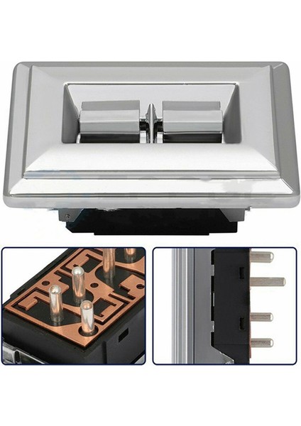 1 Çift Araba Kapısı Ön Sağ Sol Elektrikli Cam Anahtarı (Yurt Dışından)