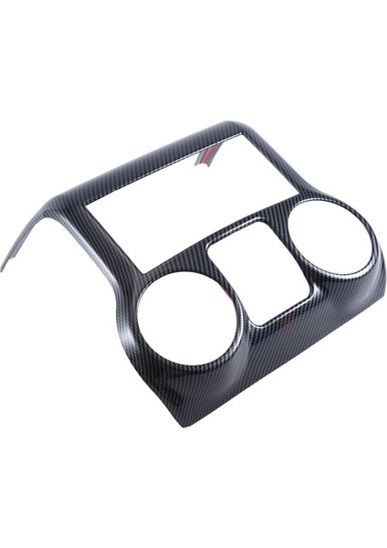 Araba Konsolu Dekoratif Panel Iç Siyah Karbon Desen (Yurt Dışından)
