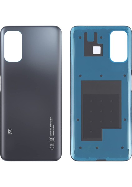 Xiaomi Redmi Note 10 5g Siyah Arka Pil Kapağı Batarya Kapağı