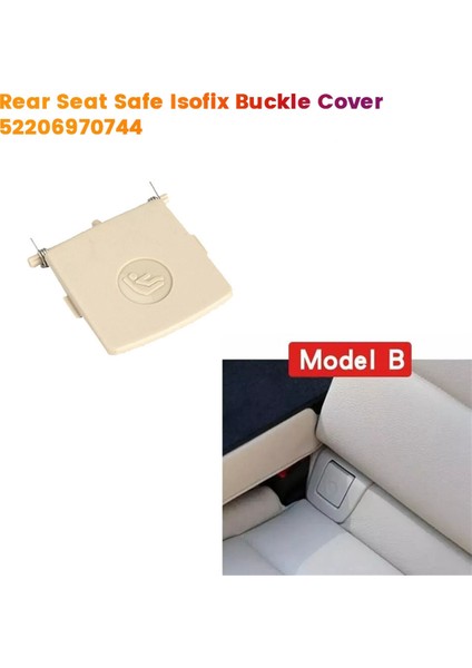 Araba Arka Koltuk Güvenli Isofix Toka Kılıfı 3-Serisi M3 E92 B Için (Yurt Dışından)