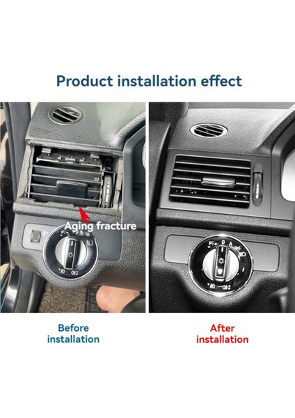 Sol Için Gösterge Paneli Klima Havalandırma Izgarası Kapağı (Yurt Dışından) indirimleri