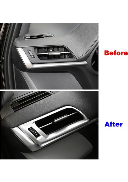 Sienna 21-23 Için Araba Ahşap Desenli Gösterge Paneli Ac Çıkış Havalandırma Kapağı (Yurt Dışından)