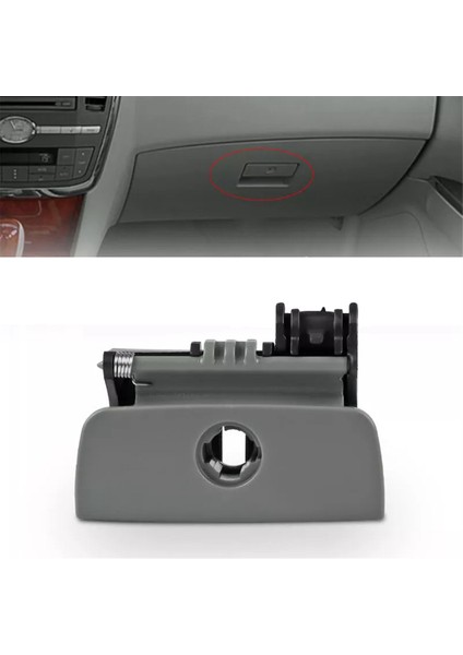 Araba Eldiven Kutusu Kilit Kapağı Kolu Gri 15251006 15251007 Için (Yurt Dışından) fırsatları