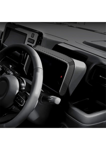 Araba Orta Konsol Gösterge Çerçevesi Kapağı Trim Sticker B Için (Yurt Dışından)