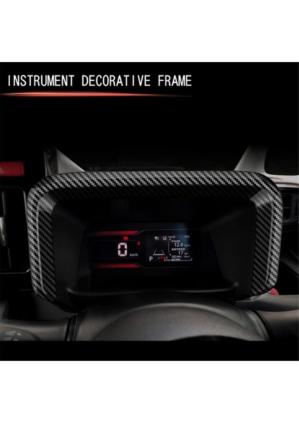 Araba Orta Konsol Gösterge Çerçevesi Kapağı Trim Sticker B Için (Yurt Dışından) indirimleri