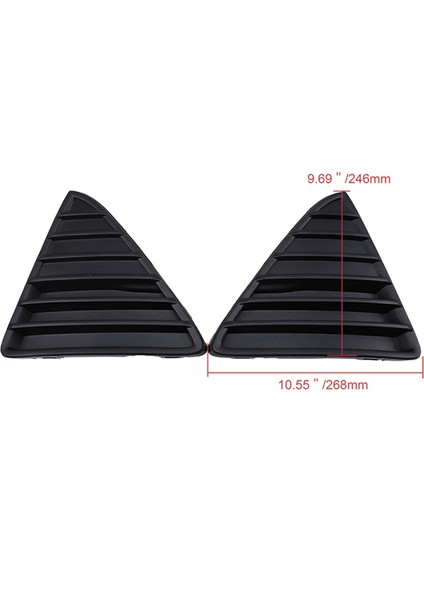 Focus 2013 Sol Sağ Taraf Araba Ön Alt Tampon Izgarası (Yurt Dışından)