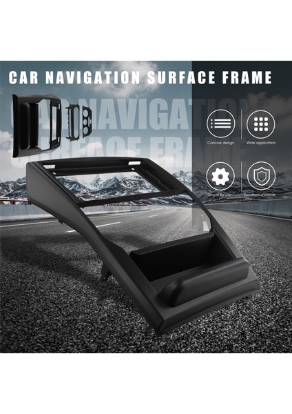 Scorpio S6 2018+ Gösterge Paneli Kiti Için 9 Inç Araba Paneli Radyo Paneli (Yurt Dışından) fırsatları