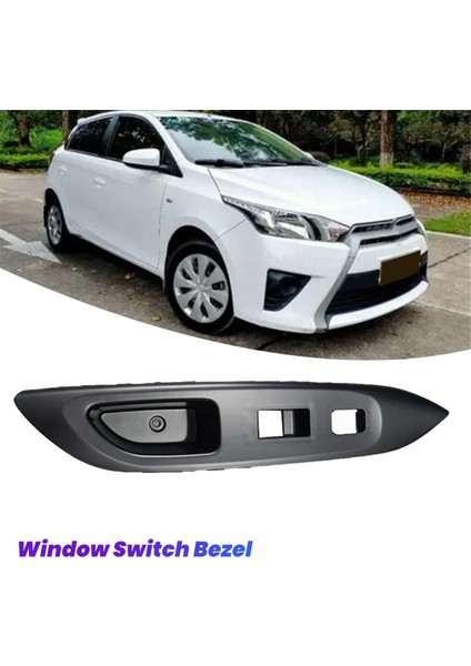 Sağ Ön Kapı Kol Dayanağı Üst Panel Döşeme Elektrikli Cam Anahtarı Çerçevesi (Yurt Dışından)