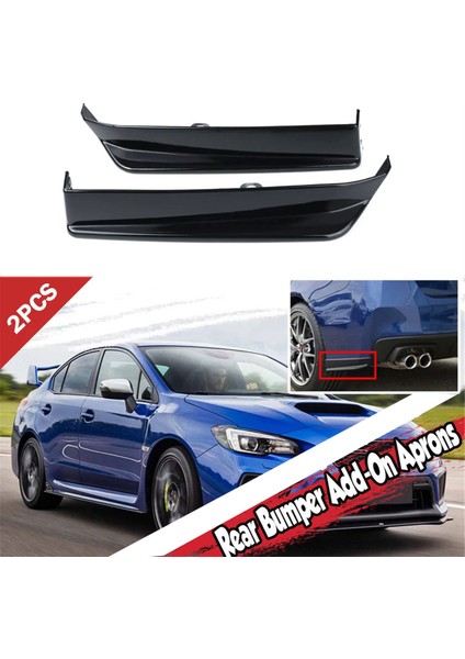 Için Çizilmeye Karşı Dayanıklı Araba Arka Tampon Dudak Önlükleri (Yurt Dışından) indirimleri