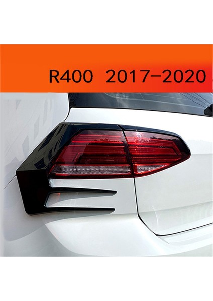 Araba Arka Lambası Çerçevesi Arka Rüzgar Bıçağı Trim Arka Lambası Gövde Kitleri (Yurt Dışından)