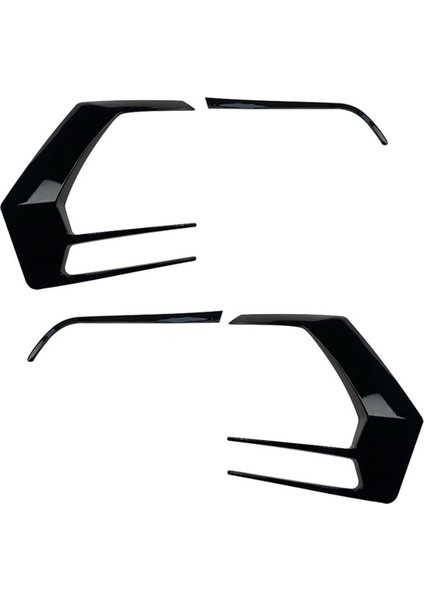 Araba Arka Lambası Çerçevesi Arka Rüzgar Bıçağı Trim Arka Lambası Gövde Kitleri (Yurt Dışından) indirimleri