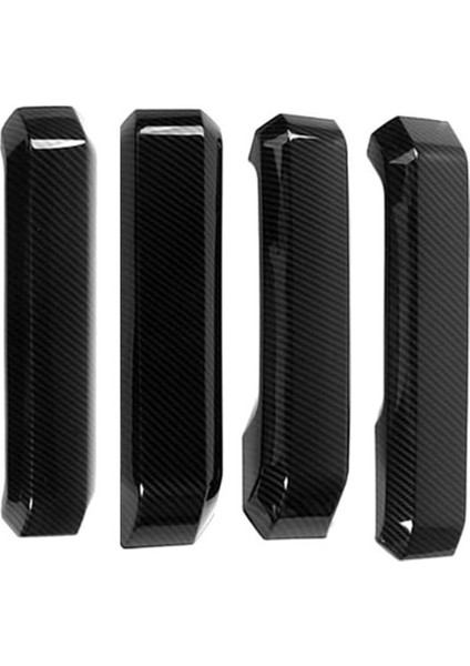 1 Set Karbon Fiber Kapı Kolu Dekoratif Kılıfı 15-20 (Yurt Dışından)