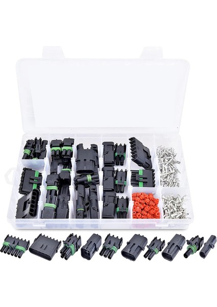 360 Adet Su Geçirmez Otomotiv Elektrik Konnektörü (Yurt Dışından) fiyatları