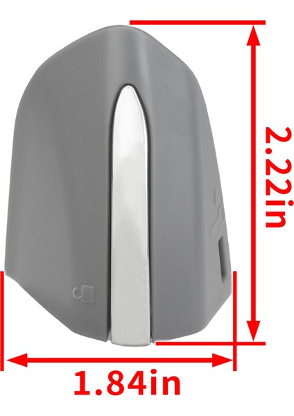 Mondeo Mk5 Için Kapı Kilidi Kapağı Kolu Kapağı (Yurt Dışından)