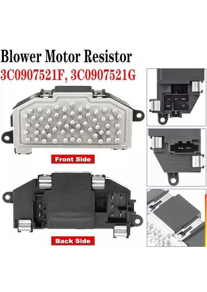 3C0907521F Yeni Ac Isıtıcı Fan Blower Motor Direnci A3 Için (Yurt Dışından) modelleri