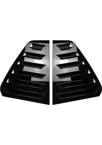 Golf 6 08-12 Için Araba Parlak Siyah Arka Panjur Kapağı Çıkartmaları (Yurt Dışından) fiyatları