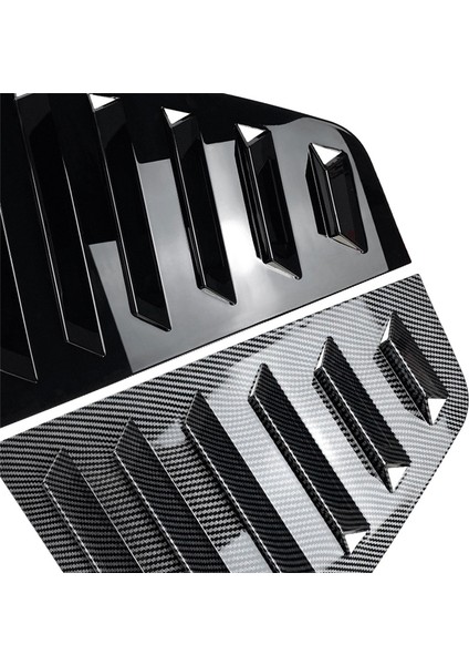 Golf 6 08-12 Için Araba Parlak Siyah Arka Panjur Kapağı Çıkartmaları (Yurt Dışından) modelleri