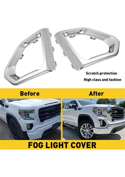 19-21 Ön Sis Farı Dış Çerçeve Kapak Seti Için (Yurt Dışından) modelleri