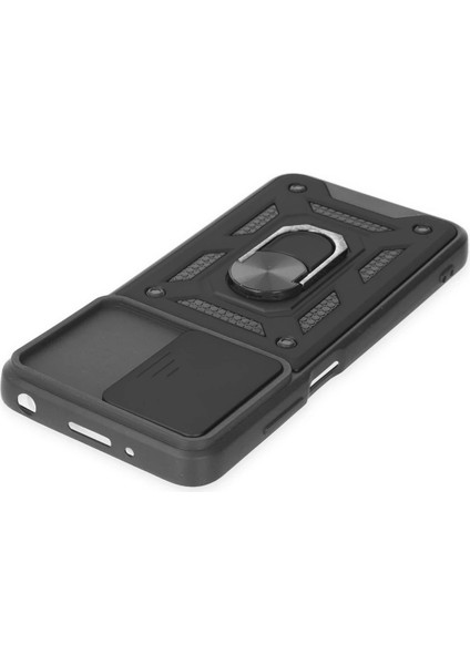 Xiaomi Redmi 10 2022 Kılıf Pars Lens Yüzüklü Silikon - Siyah - NFND4151-2346 fırsatları