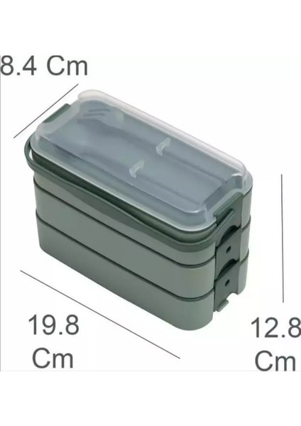 Gondol Layer G-770 Beslenme Kutusu ( 3 Katlı x 420ML & Çatal & Kaşık & Tekli Taşıma Kulp ) (Pembe, Yeşil, Krem ve Gri Renkler) fiyatları