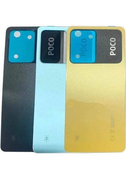 Xiaomi Xiaomi Poco X5 Pro Mavi Arka Pil Kapağı Batarya Kapağı
