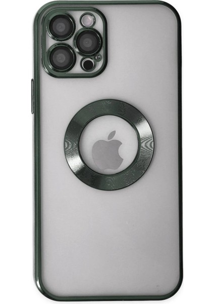 iPhone 12 Pro Max Kılıf Slot Silikon - Köknar Yeşili - NFND3768-2981