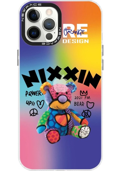 iPhone 12 Pro Max Kılıf Estoril Desenli Kapak - Estoril - 11 - NFND3896-1865