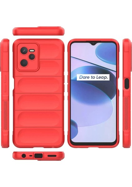 Realme C35 Kılıf Optimum Silikon - Kırmızı - NFND6461-3760 modelleri