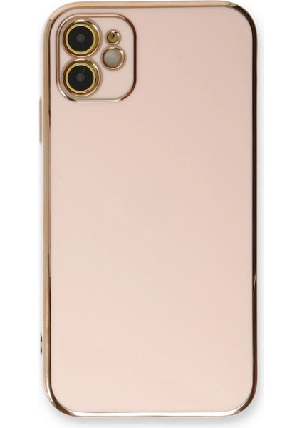 iPhone 11 Kılıf Volet Silikon - Pembe - NFND9047-4102
