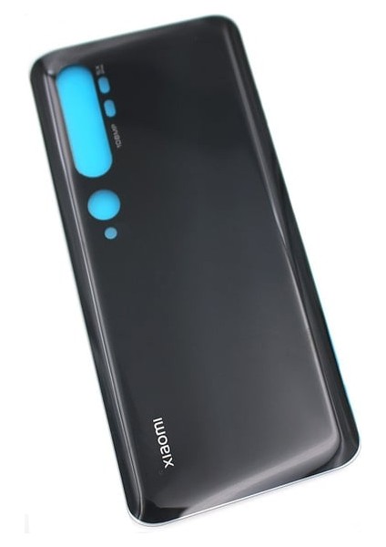 Xiaomi Mi Note 10 Siyah Arka Pil Kapağı Batarya Kapağı