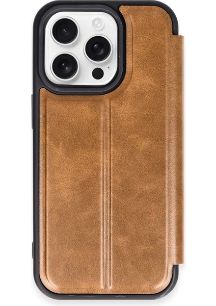 iPhone 14 Pro Kılıf Flip Cover - Taba - NFND5010-2179