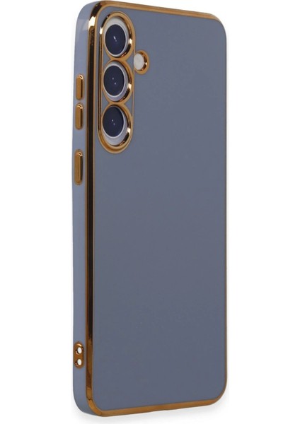 Samsung Galaxy S24 Kılıf Volet Silikon - Mavi - NFND2078-4327