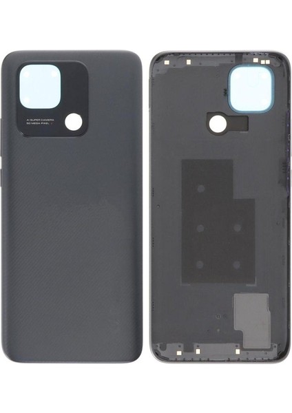 Xiaomi Redmi 10C Siyah Arka Pil Kapağı Batarya Kapağı