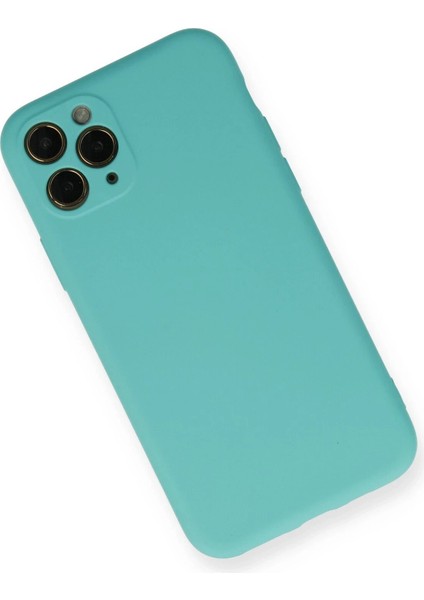 iPhone 11 Pro Kılıf Nano Içi Kadife Silikon - Turkuaz - NFND2052-3957 fiyatları