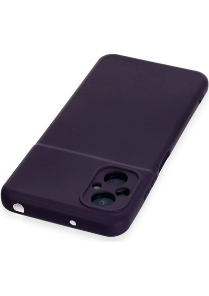 Xiaomi Poco M5 Kılıf Nano Içi Kadife Silikon - Mor - NFND9284-7319