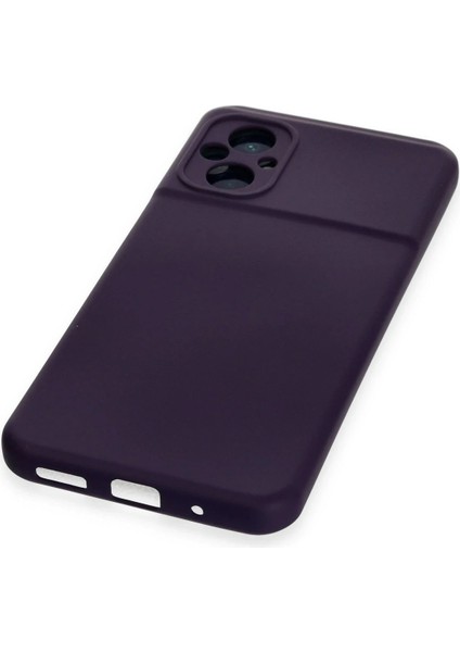 Xiaomi Poco M5 Kılıf Nano Içi Kadife Silikon - Mor - NFND9284-7319